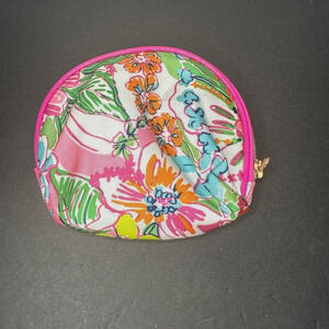 Lilly Pulitzer for Target Round Top Travel Clutch Bag Nosey Posie Print